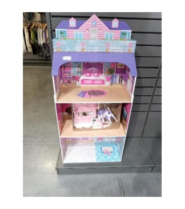 MAISON DE POUPEE AVEC MEUBLES