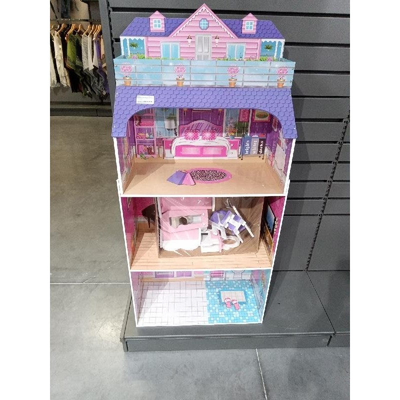 MAISON DE POUPEE AVEC MEUBLES