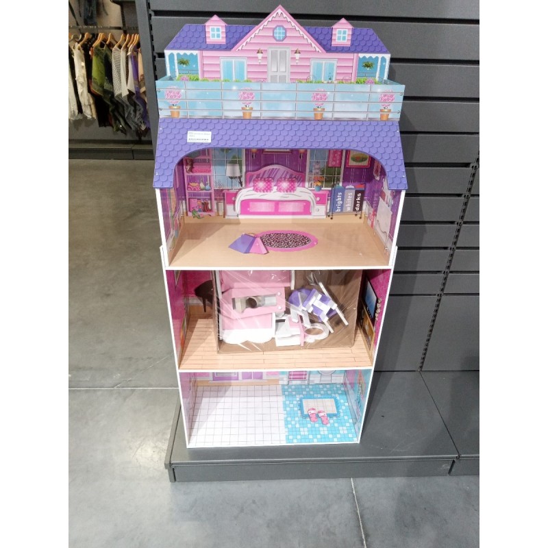 MAISON DE POUPEE AVEC MEUBLES