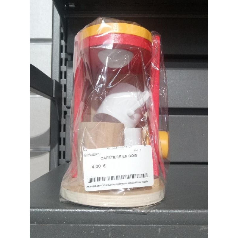 CAFETIERE EN BOIS 