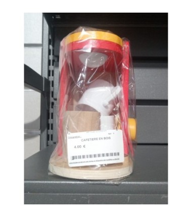 CAFETIERE EN BOIS 