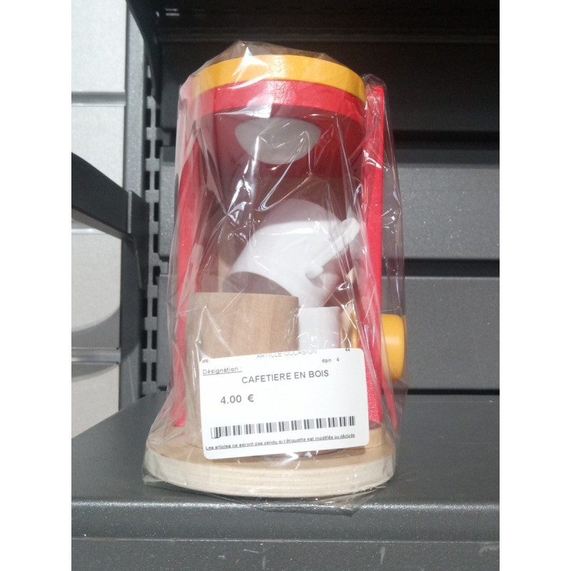 CAFETIERE EN BOIS 