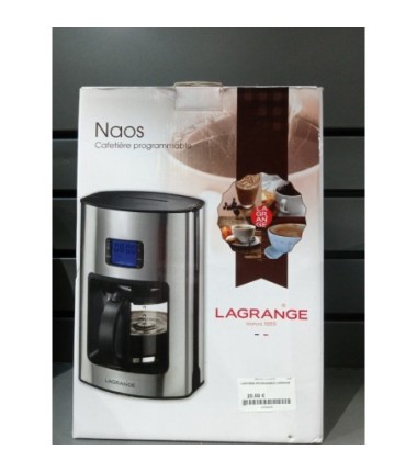 CAFETIERE PROGRAMABLE LAGRANGE
