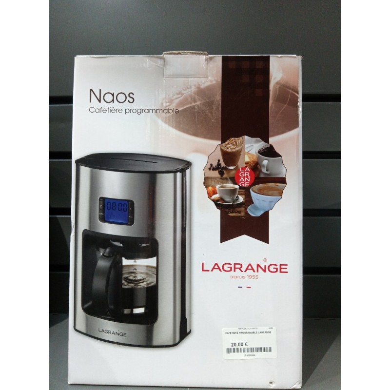 CAFETIERE PROGRAMABLE LAGRANGE