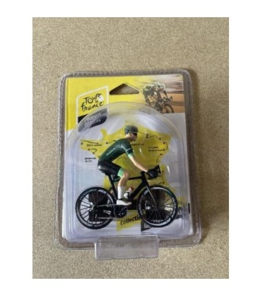 CYCLISTE MAILLOT VERT JOUET 